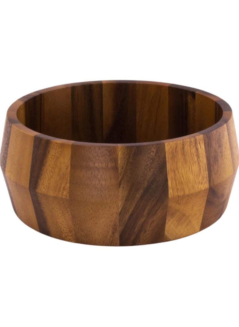 BILLI Acacia Round Serving Bowl - Elegant Tableware