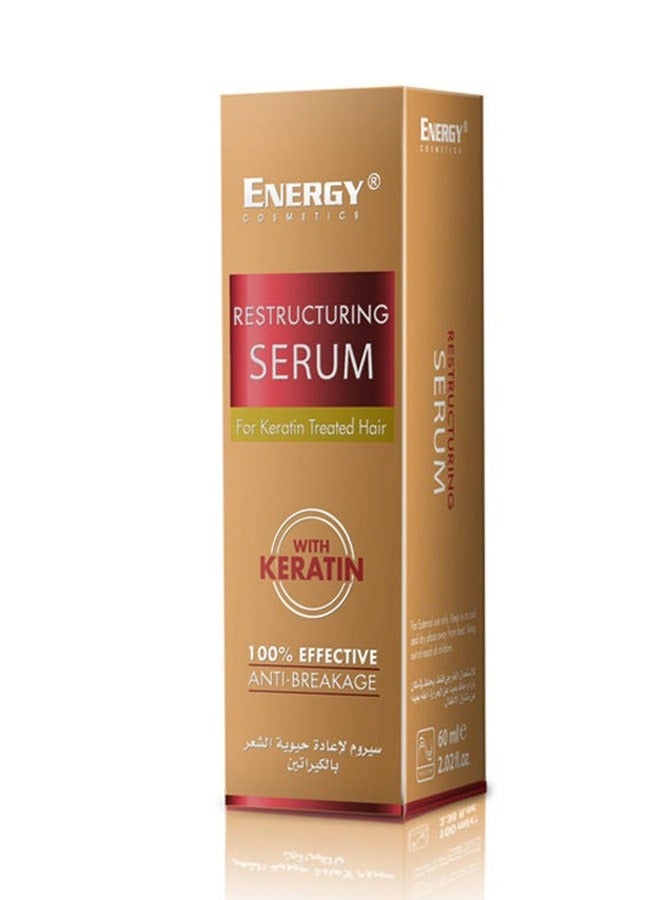 Restructuring Serum For Hair 60 ML - ENERGY COSMETICS