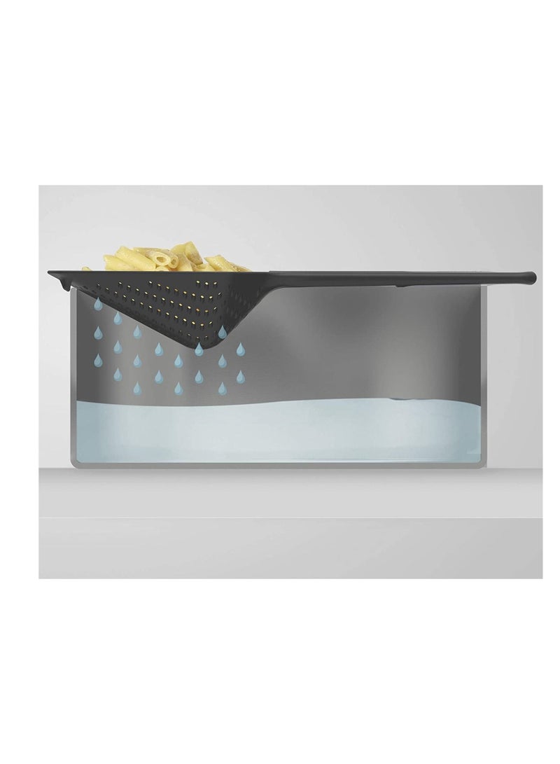 Joseph Joseph Scoopplus Colander Grey Large