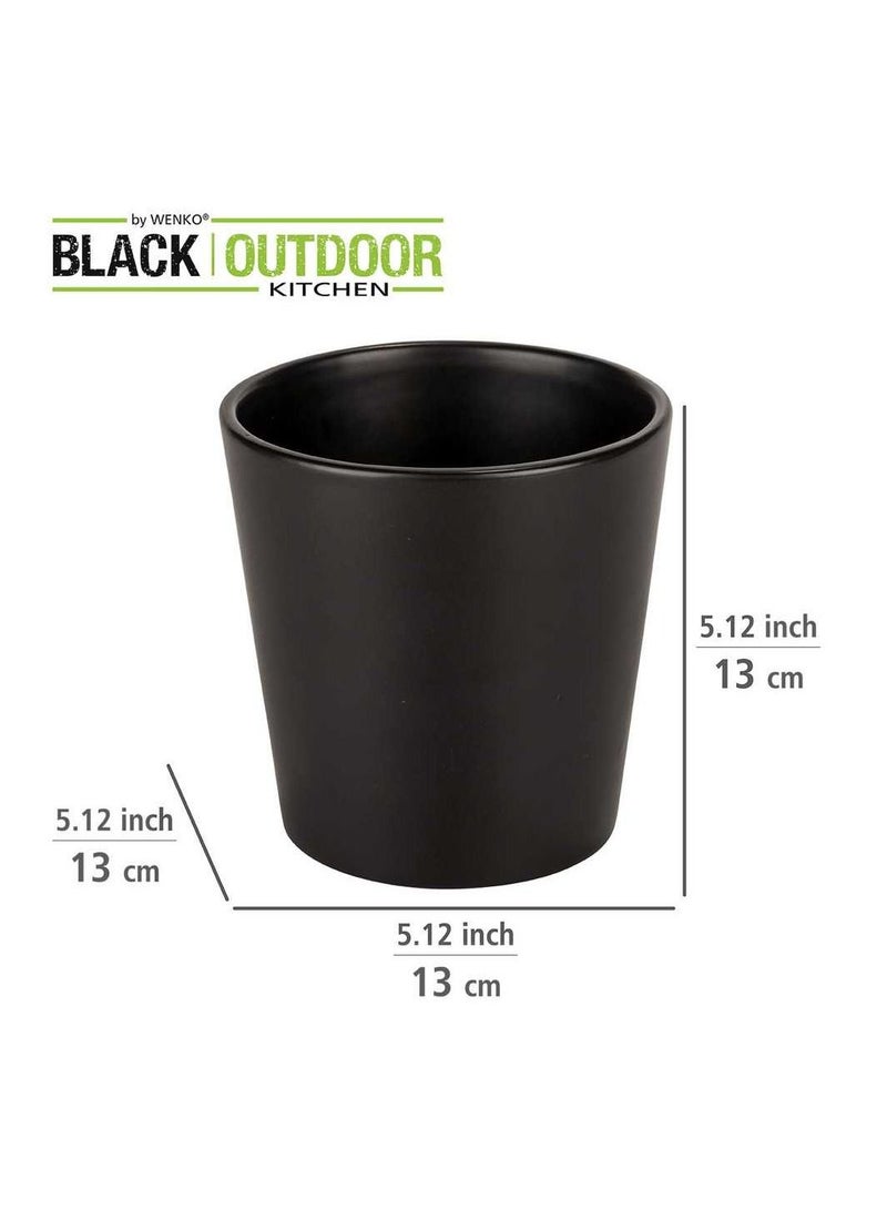 Wenko Kuro Ceramic Herb Pot - Premium Garden Accessory