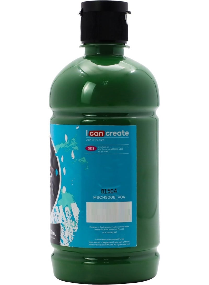 Mont Marte Acrylic Colour 500 ML Sap Green