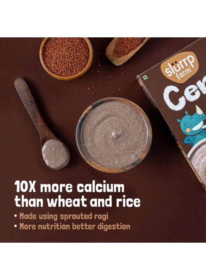 Slurrp Farm Instant Sprouted Ragi Cereal 250G