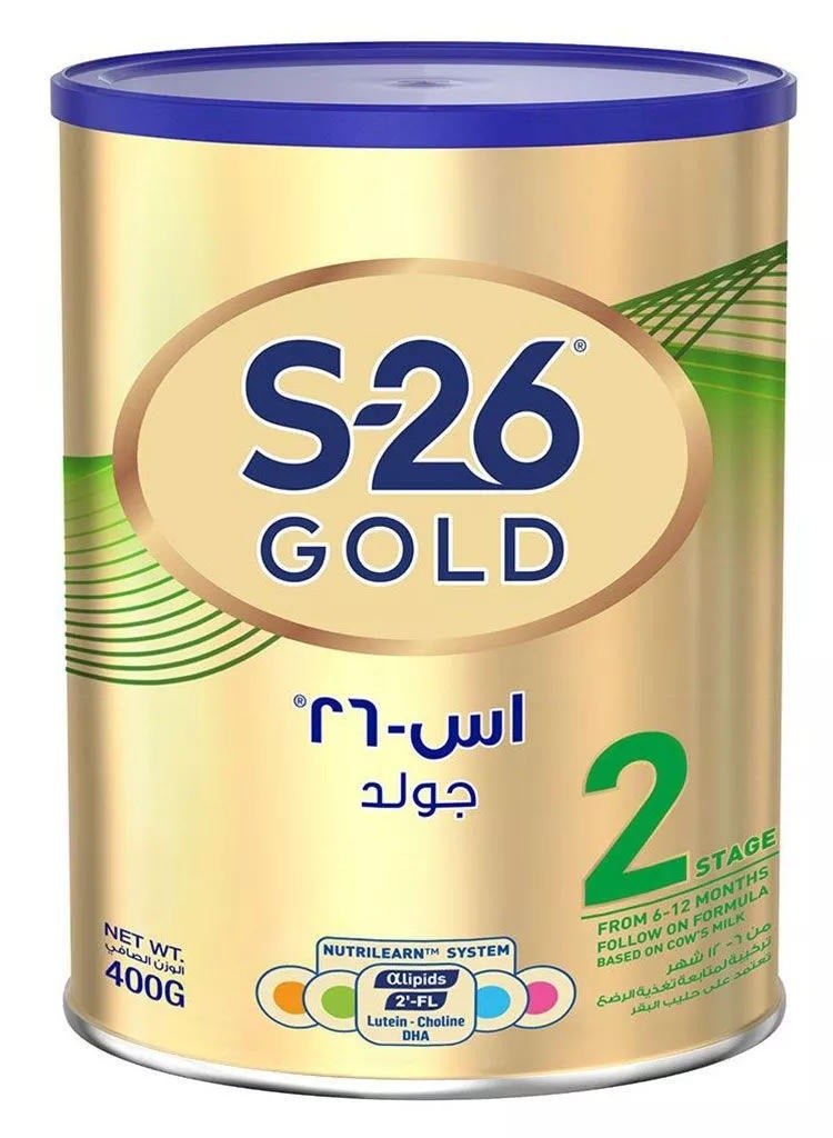 S26 Gold Stage 2 Powder Milk 400G