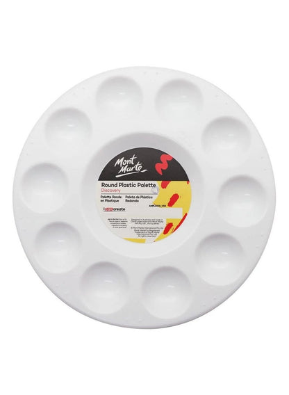 Mont Marte Round Paint Palette 17Cm