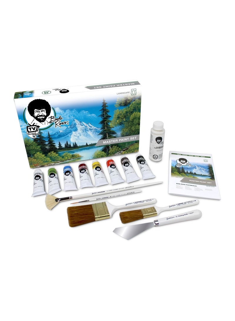 BOB ROSS Master Paint Set 16-Piece