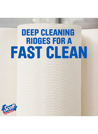 embossed kitchen, embossed kitchen towel, food prep, kitchen towel, kitchen towel roll, make wiping, per sheet, scott, soft feel, soft yet, stainless steel, tasks like, towel roll, towels make, yet strong