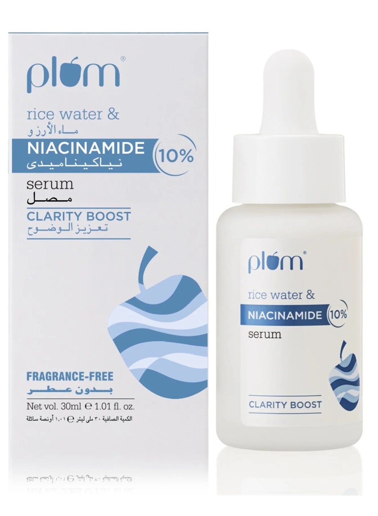 boost fragrance-free, clarity boost, clarity boost fragrance-free, list aqua, niacinamide serum, niacinamide serum clarity, oily dry, plum, plum rice, rice water, serum clarity, serum clarity boost, skin tone, skin type, skin types
