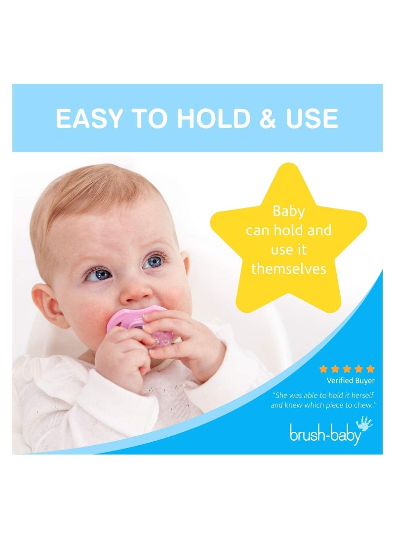 Brush-Baby Front-Ease Teether Blue 3M +