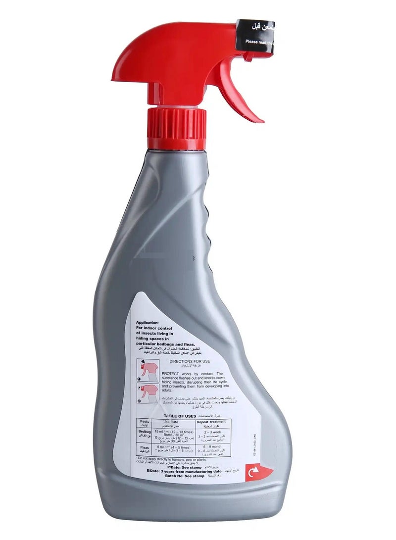 Protect Bedbug and Flea Killer Spray 480 ML