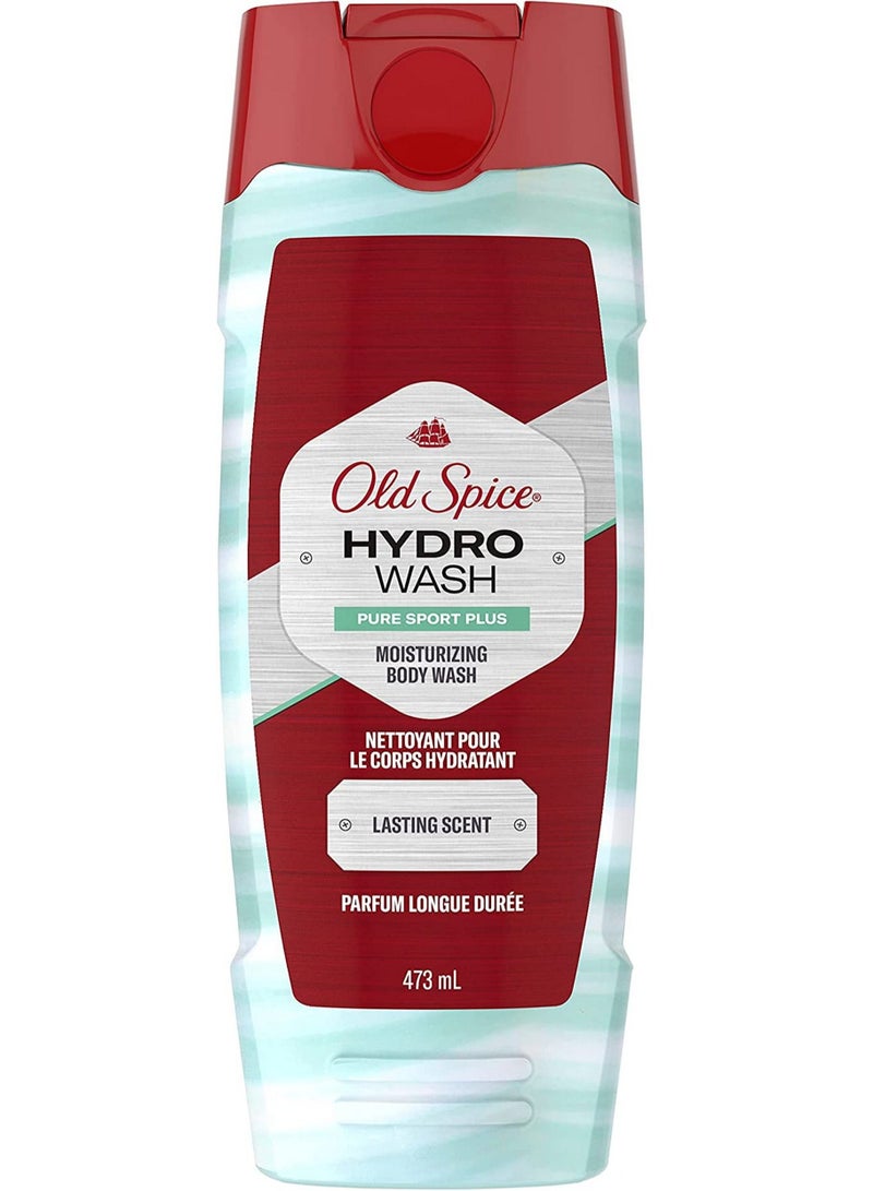 Old Spice Men's Hydro Body Wash Pure Sport Plus