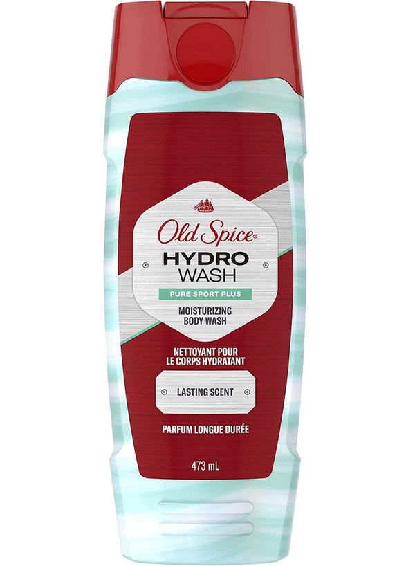 Old Spice Men's Hydro Body Wash Pure Sport Plus