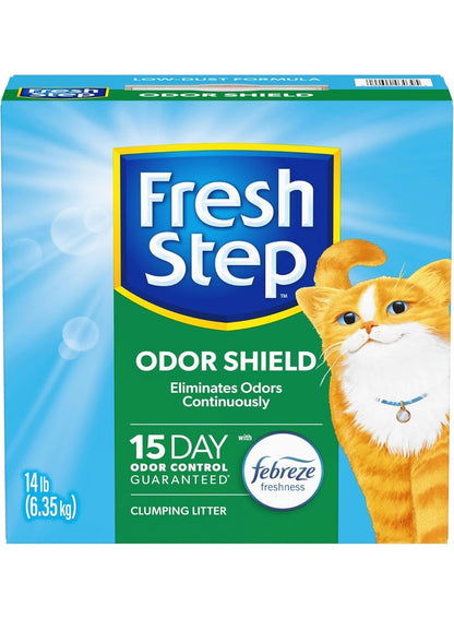 Fresh Step Odor Shield Clumping Cat Litter
