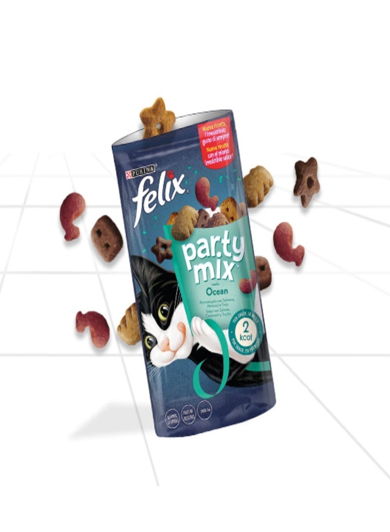 PURINA Felix Party Mix Seafood Cat Treats 60g