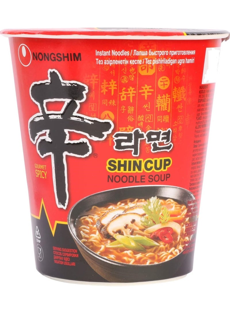 Nongshim Shin Cup Noodle Soup 68 Gm