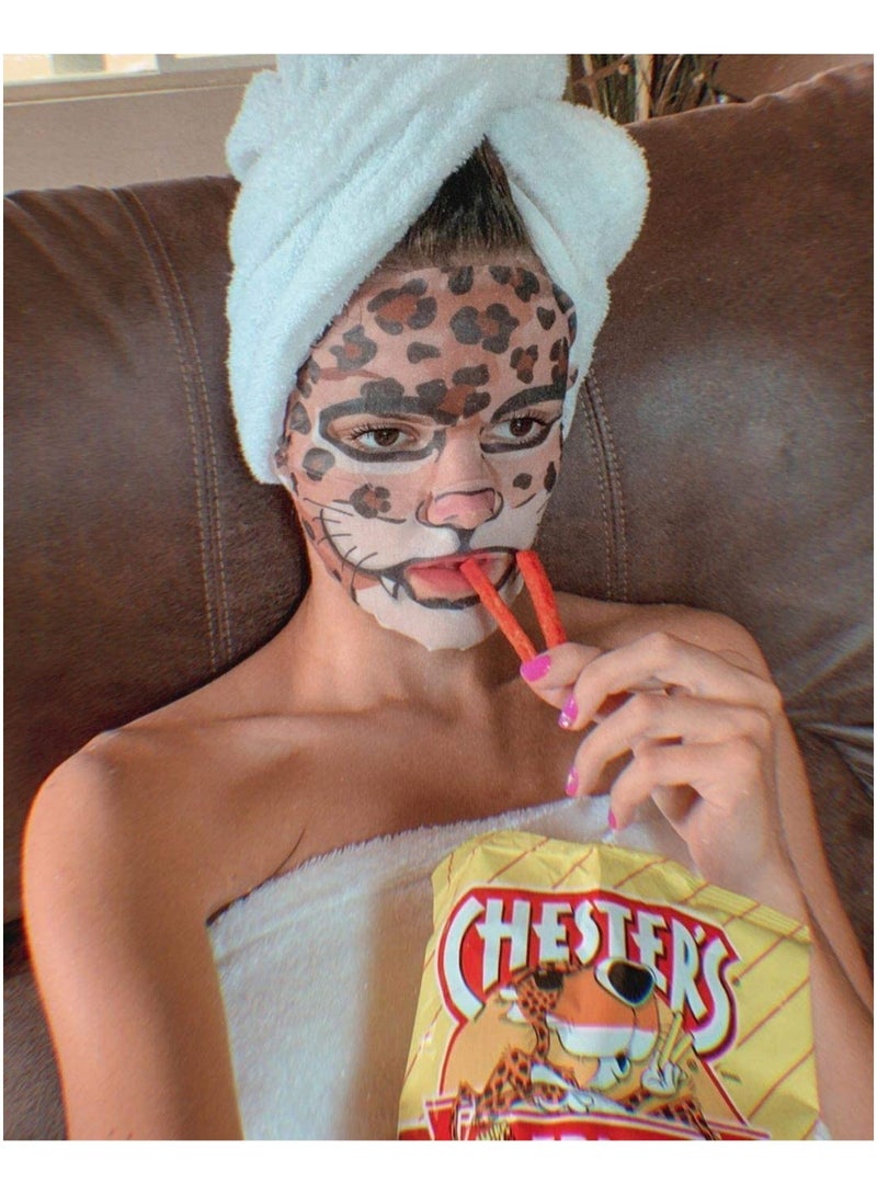 Epielle Cheetah Character Mask for Radiant Skin