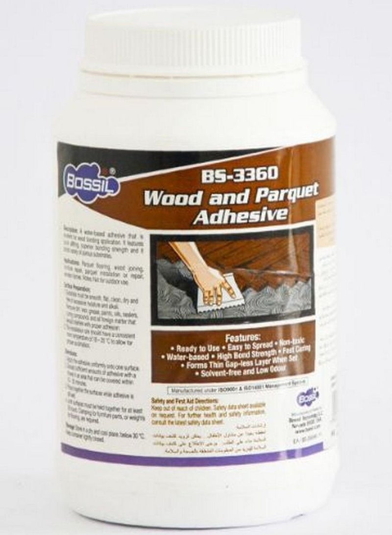 Bossil Bs-3360 Wood & Parquet Adhesive 1Kg