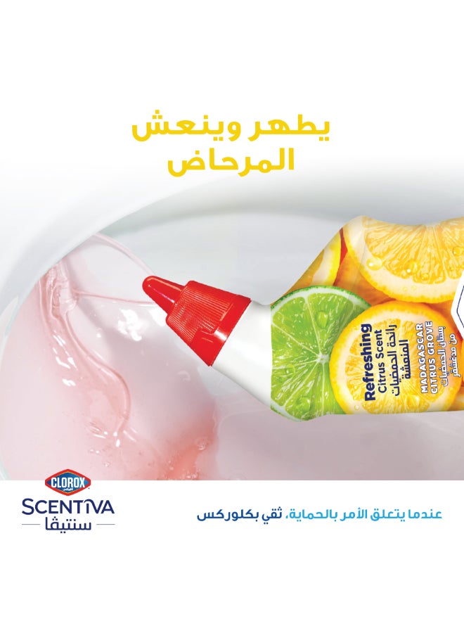 Clorox Scentiva Toilet Cleaner 709ml - Citrus Fresh