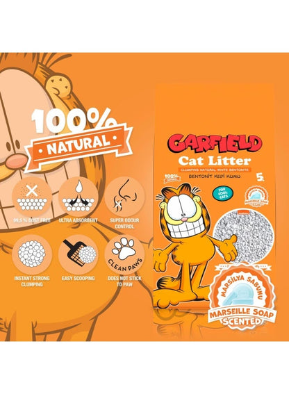 Garfield Cat Litter Clumping Marseille Soap 5L