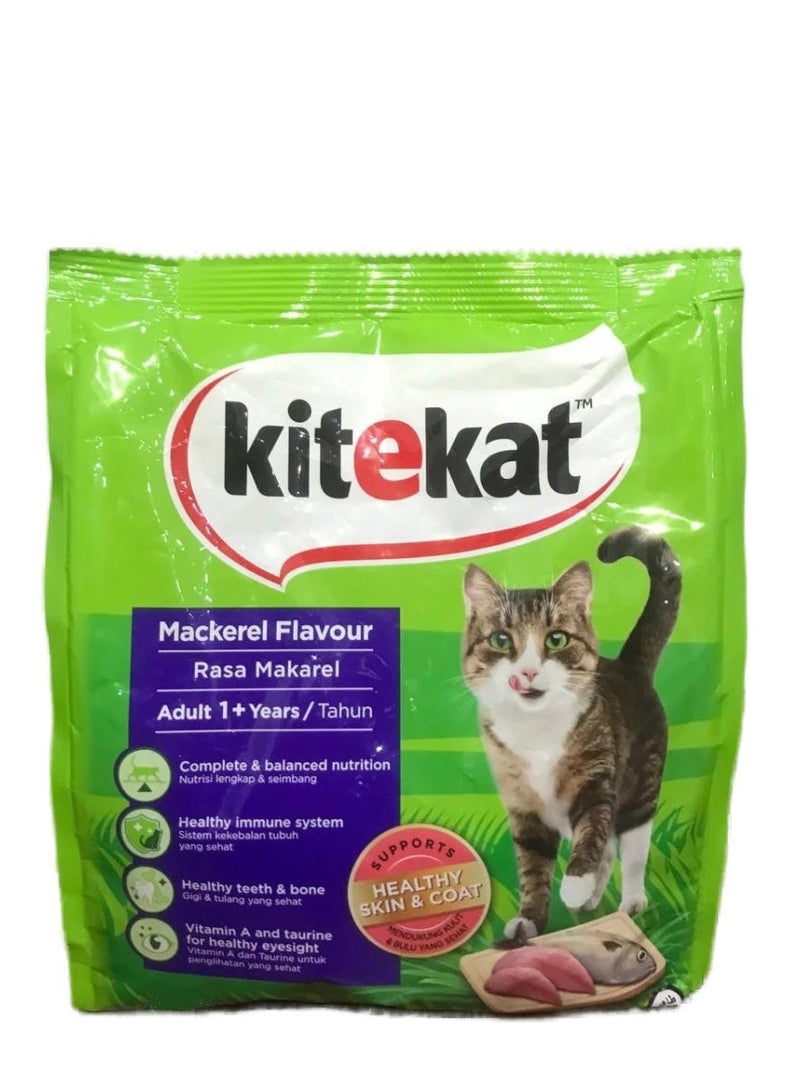 Kitekat Adult Mackerel Dry Cat Food 1.4 Kg