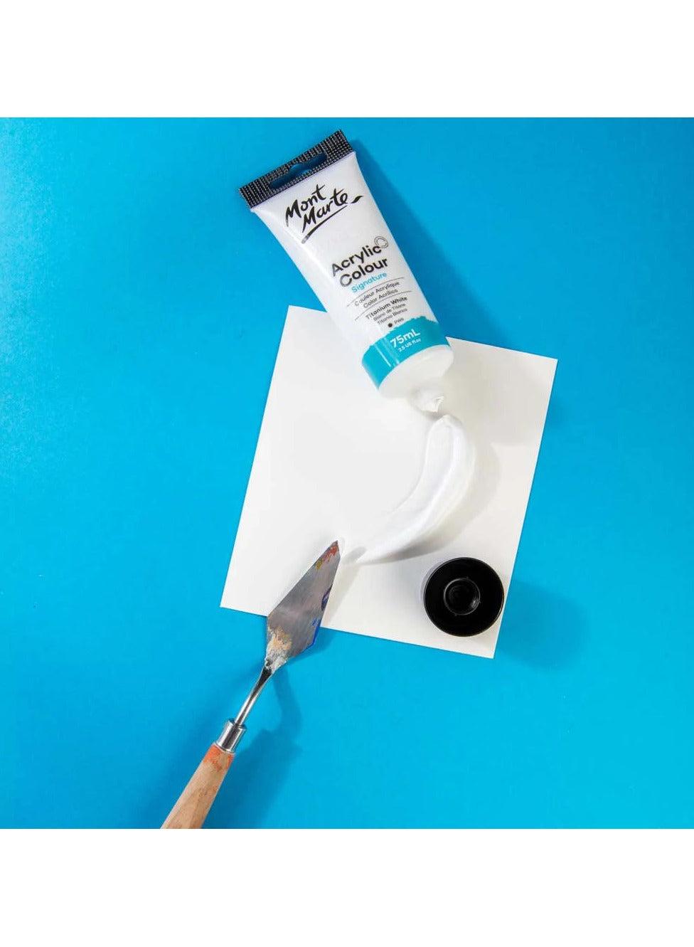75ml tube, 75ml tube titanium, acrylic paint, acrylic paint 75ml, mont marte, paint 75ml, paint 75ml tube, signature, signature acrylic, signature acrylic paint, titanium, titanium white, tube, tube titanium, tube titanium white