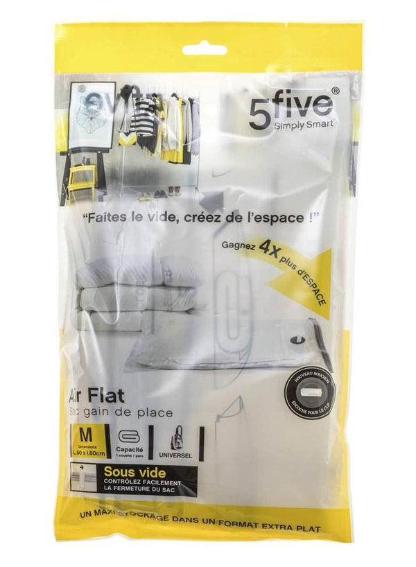 5five Air Flat Vacuum Bag - Space Saving Storage