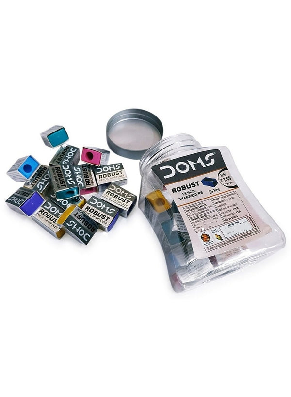 DOMS Robust Pencil Sharpeners 25 Pcs
