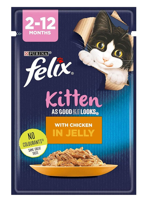 Premium Cat Food with Chicken in Jelly - PURINA