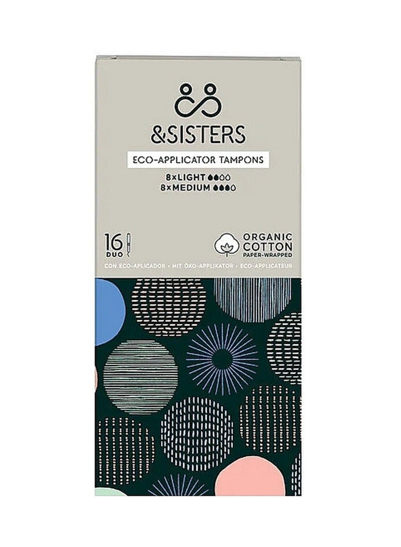 &SISTERS Tampons With Applicator Pack of 16