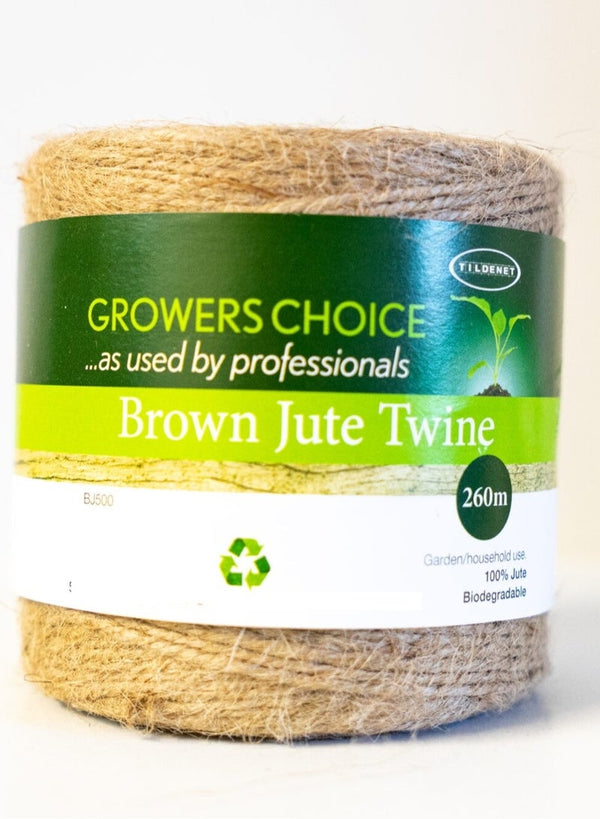 Tildenet Jute Twine Brown 260m - Premium Gardening Tool
