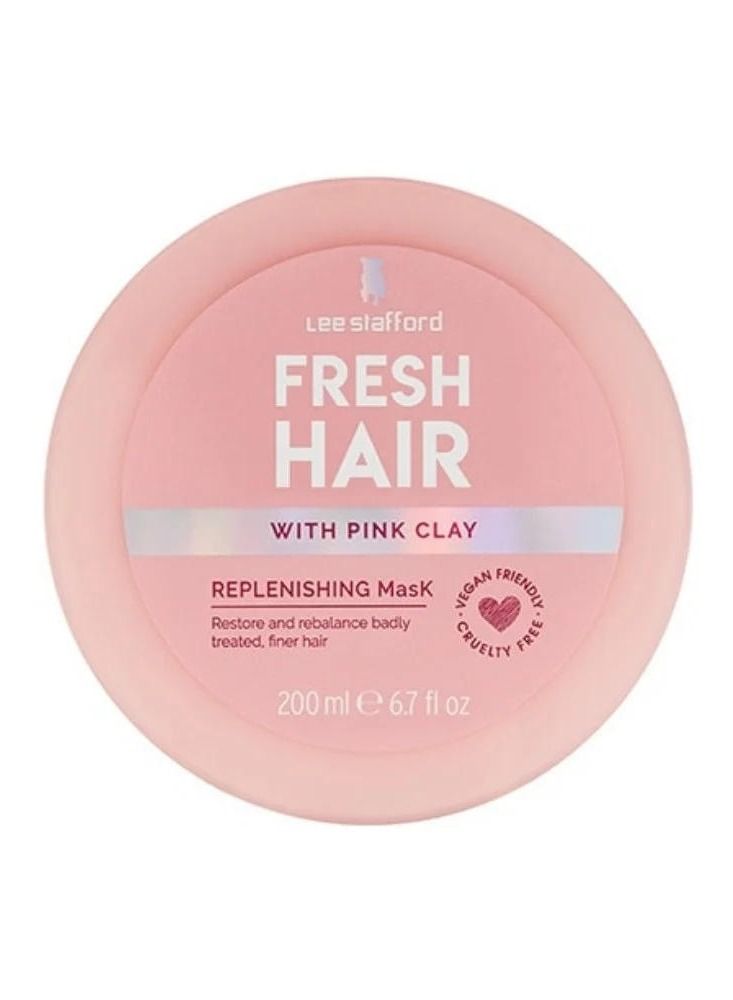 Lee Stafford Hair Mask Treatment With Pink Clay