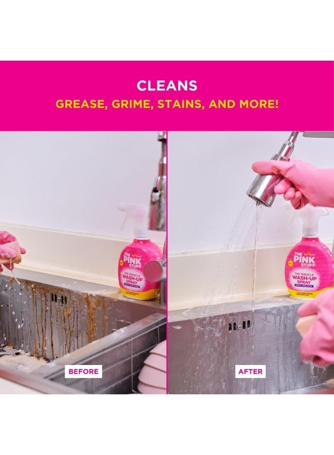 The Pink Stuff Miracle Wash Up Spray - Star Drops