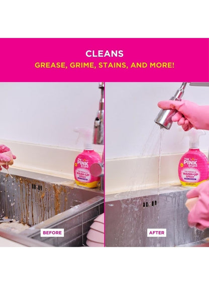 The Pink Stuff Miracle Wash Up Spray - Star Drops