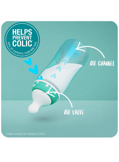 NUK Anti Colic Baby Bottle Adapter Set
