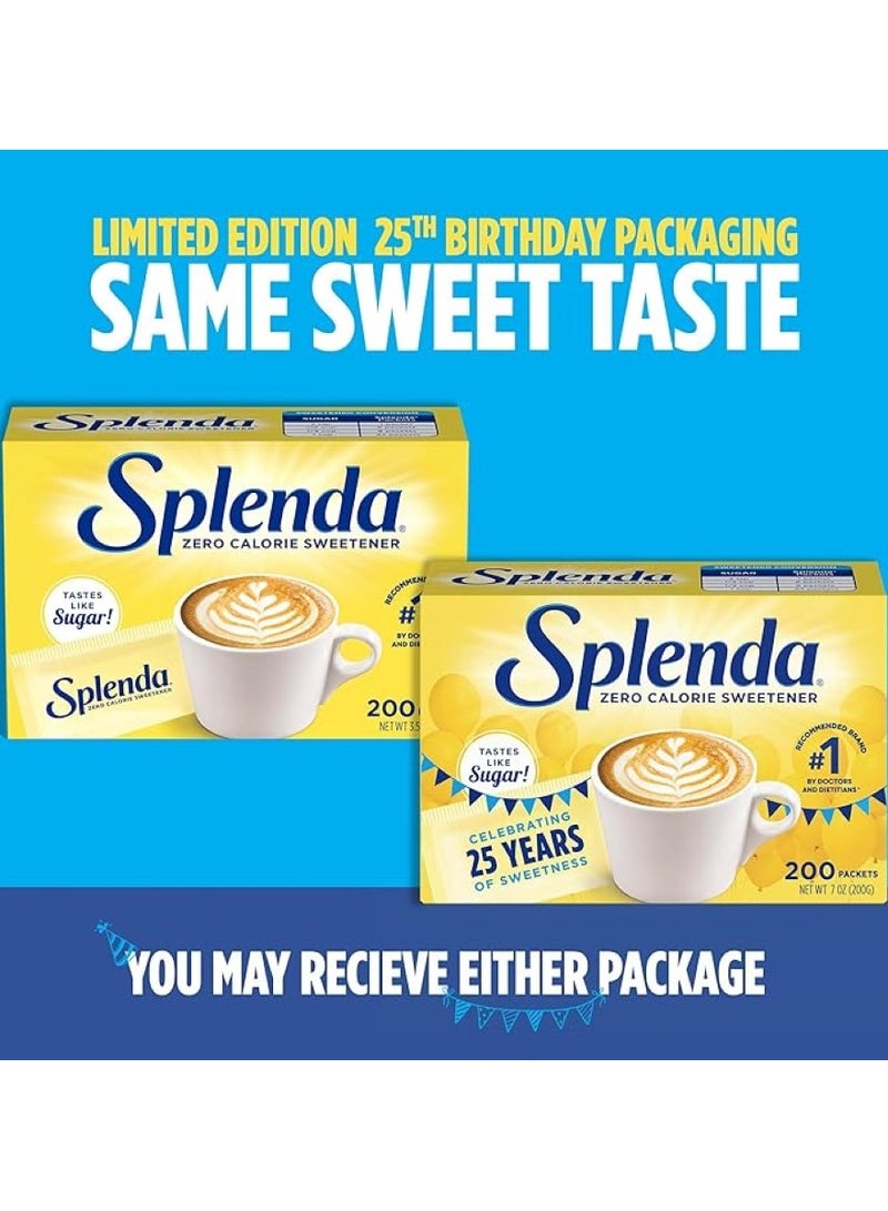 SPLENDA No Calorie Sweetener Granules 200 Count