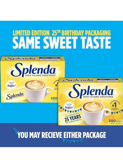 SPLENDA No Calorie Sweetener Granules 200 Count