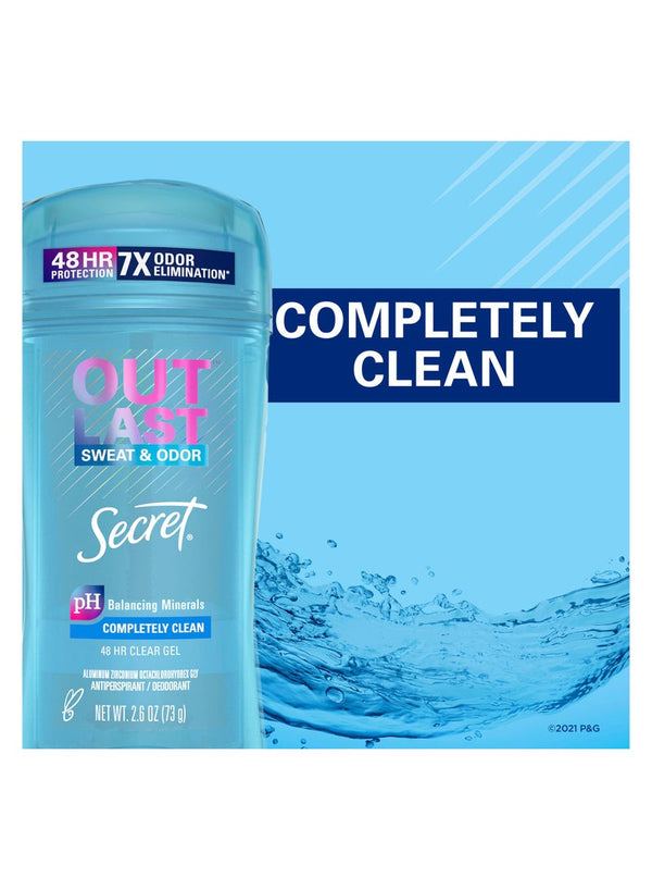 Secret Outlast Antiperspirant Deodorant, 73G