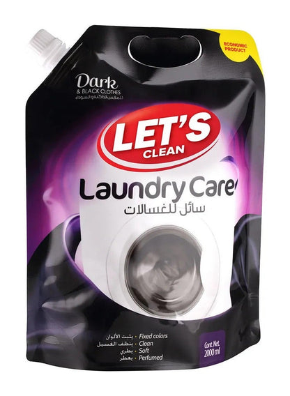 LET'S CLEAN Liquid Detergent for Dark Clothes 2Ltr