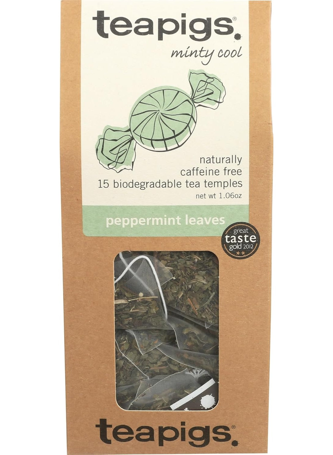 caffeine free, fresh naturally, herbal tea, herbal tea minty, leaves herbal, leaves herbal tea, minty fresh, naturally caffeine, peppermint leaves, tea minty, tea minty fresh, tea temples, tea temples 30g, teapigs, temples 30g