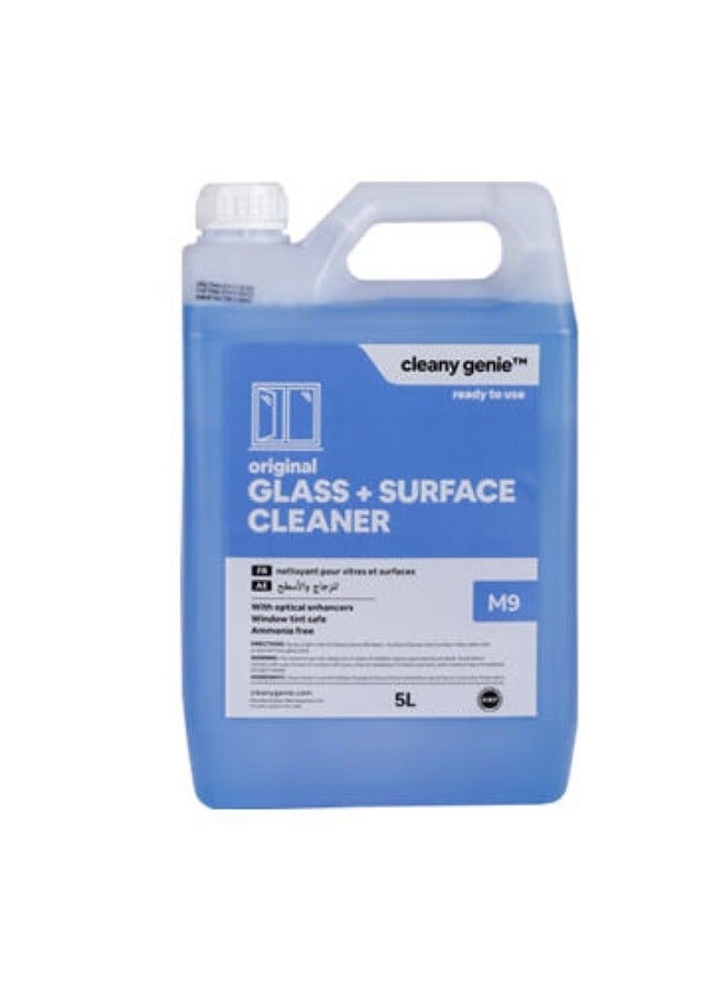 Cleany Genie Glass & Surface Cleaner Liquid 5L