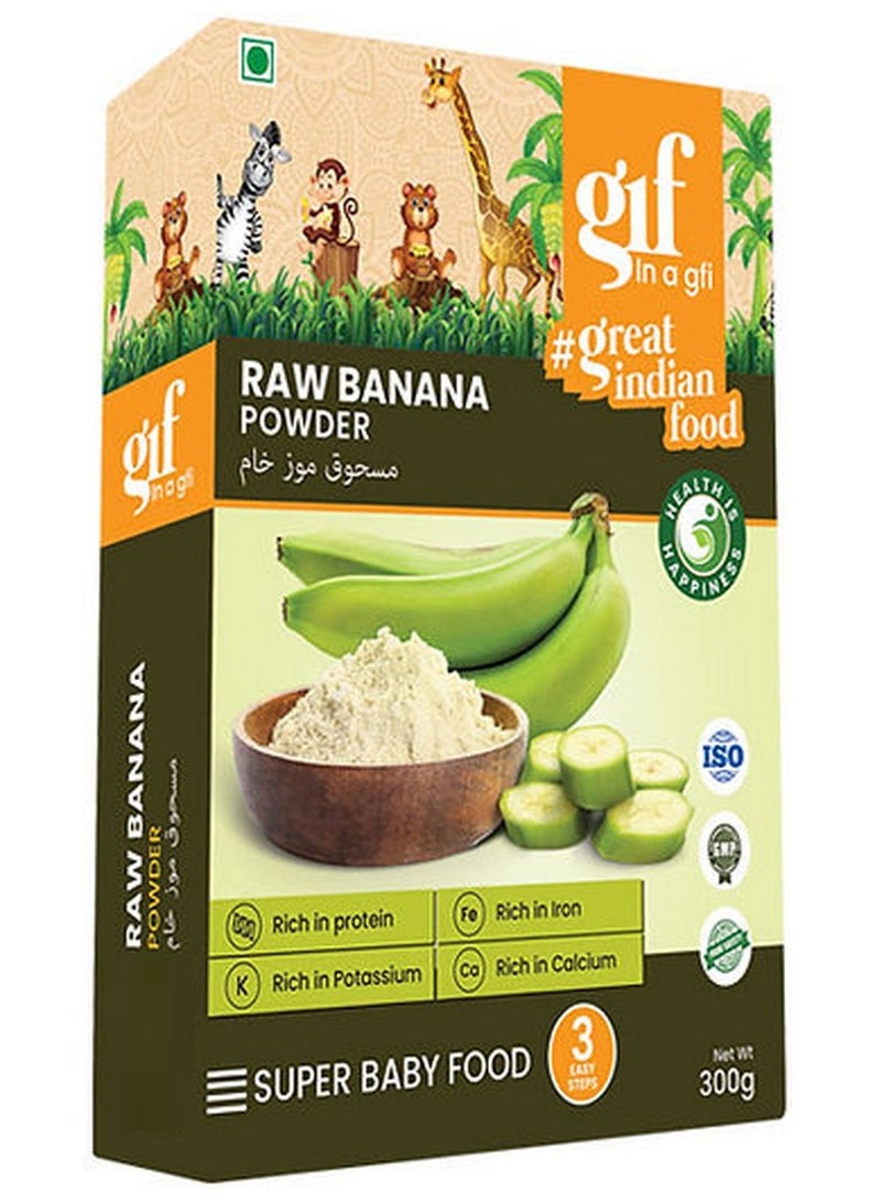 Great Indian Food Raw Banana Powder Super Baby Food