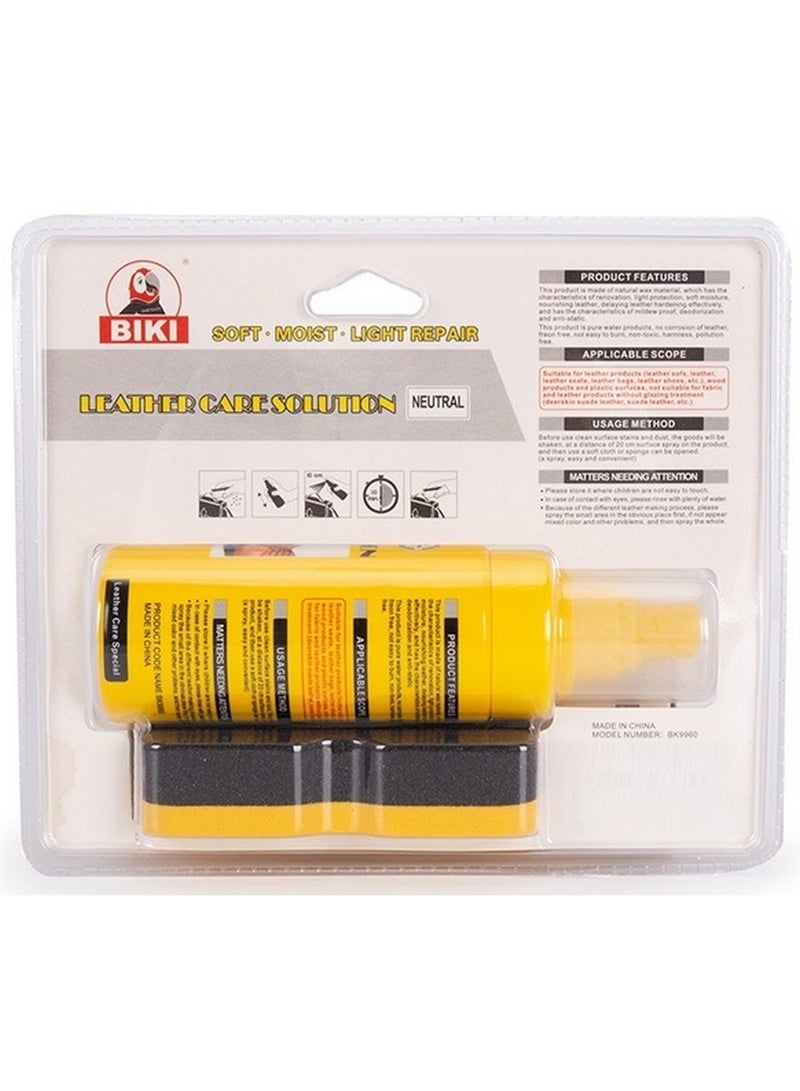 Biki Leather Protect Nursing Sponge Spray Kit