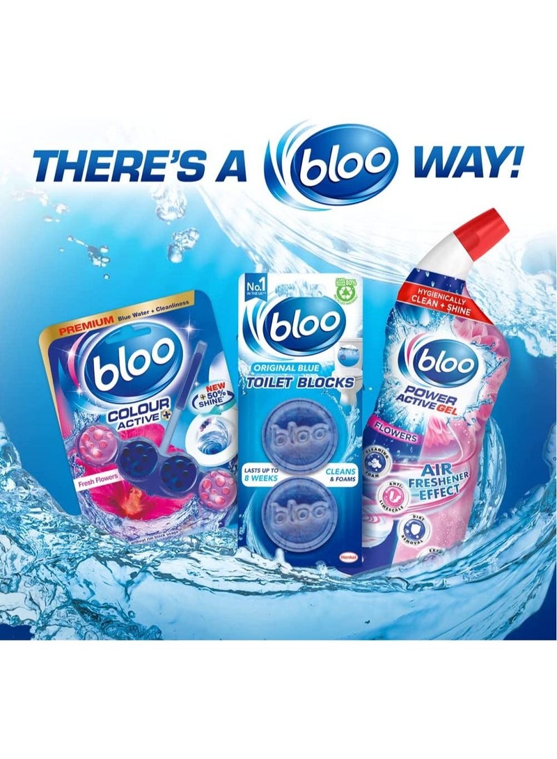 Bloo Acticlean Toilet Block Original Blue 2+1