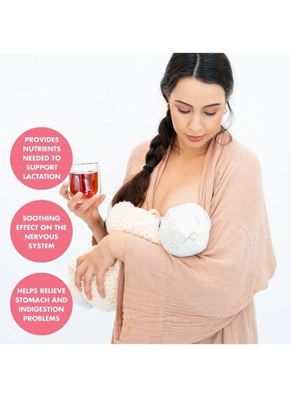 Carmién Nursing Rooibos Tea with Fenugreek & Fennel