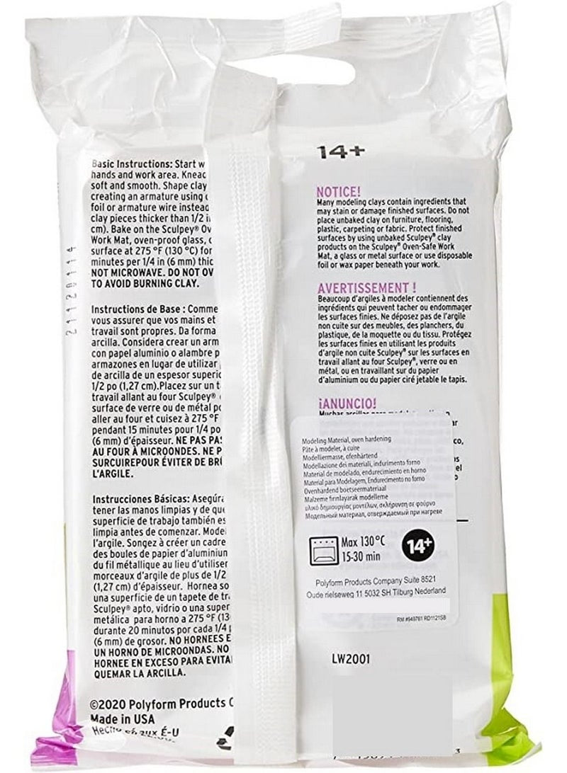 Super Sculpey Ultralight White Polymer Clay by Super Sculpey