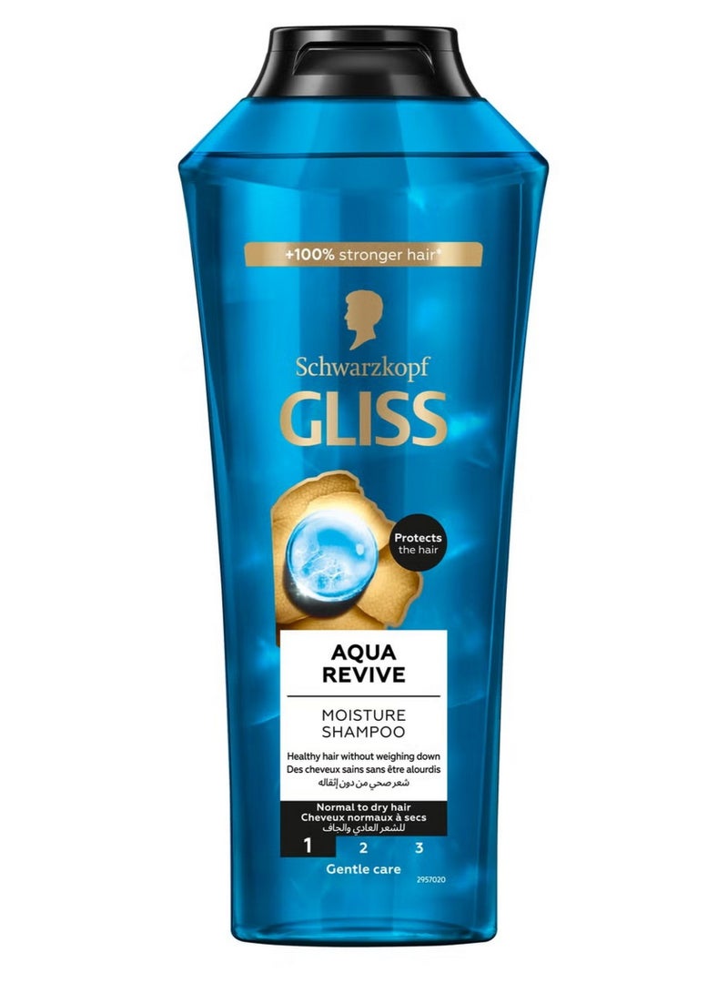 Schwarzkopf Gliss Aqua Revive Shampoo 400 ML