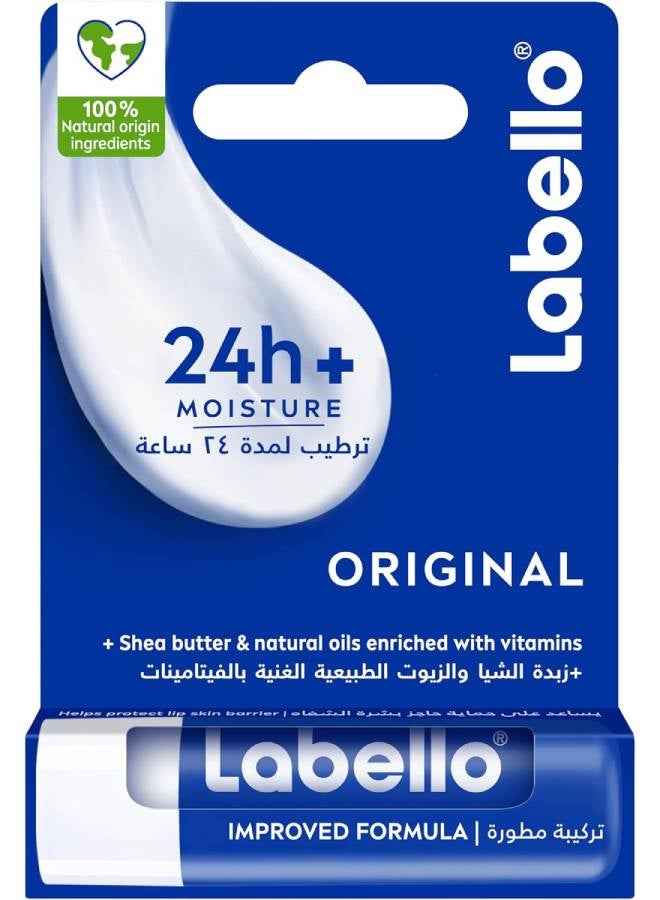 Labello Original Lip Balm with Shea Butter, 4.8g