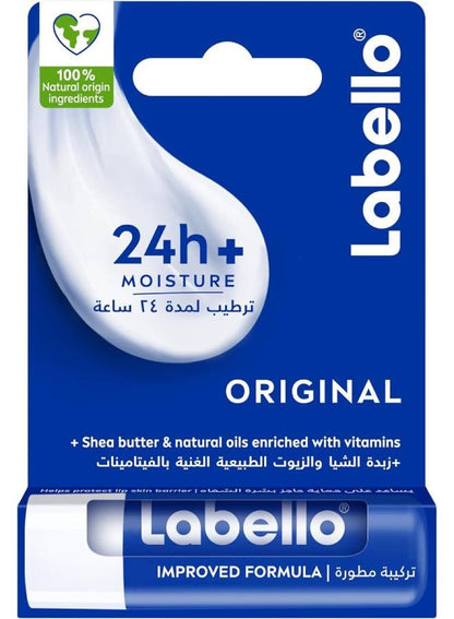 Labello Original Lip Balm with Shea Butter, 4.8g