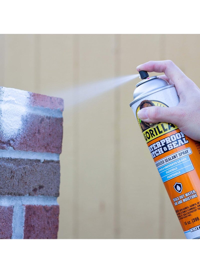 Gorilla Waterproof Patch & Seal Spray White