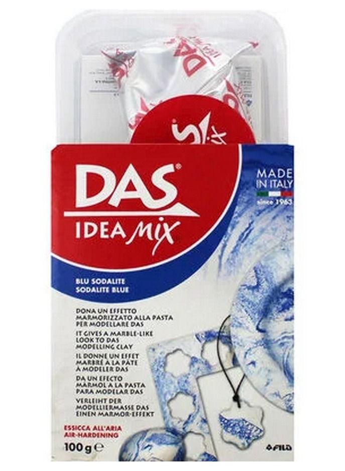 DAS Idea Mix Air Drying Clay 100g Blue