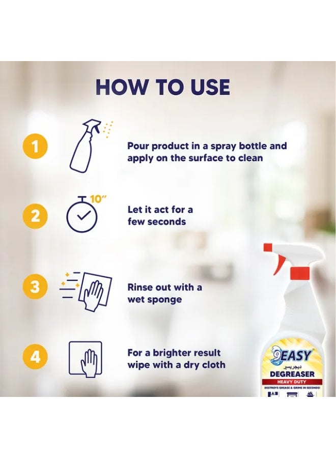 9easy, degreaser, lemon